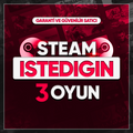 ⭐ Steam İstediğin 3 Oyun ⭐