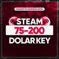75$ - 200$ Arası Steam Random Key (+1000₺)